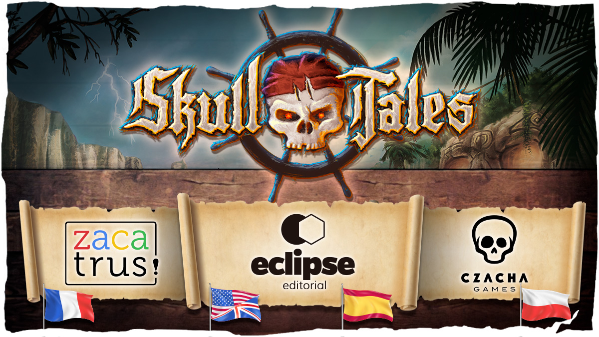 Cartes à Événements "Skull Tales" Pirate - Marque Eclipse - Modèle G629 - Occasion