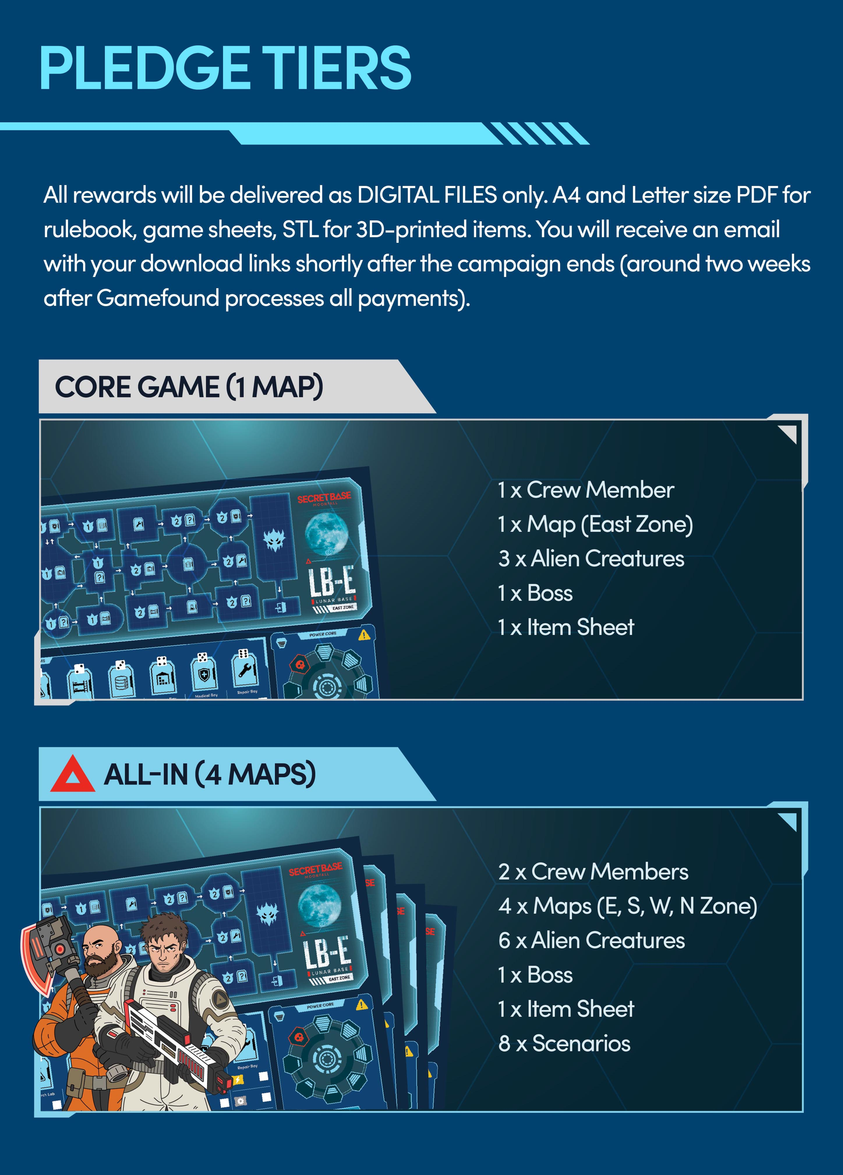 Secret Base: Moonfall Print-and-Play Game