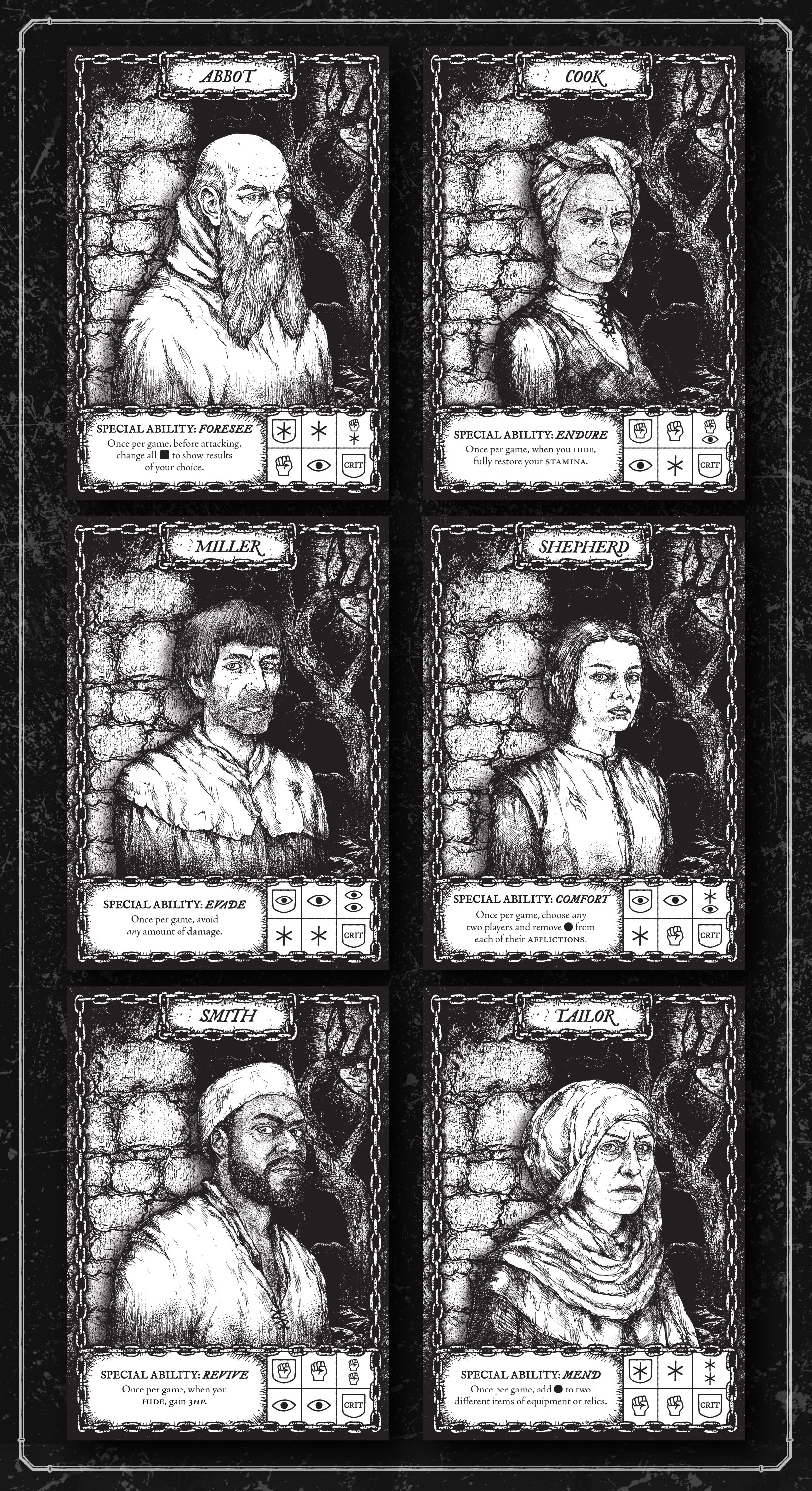 Escape the Dark Castle (2nd Edition) & Escape the Dark Forest by Themeborne  - Character Solution! - Gamefound