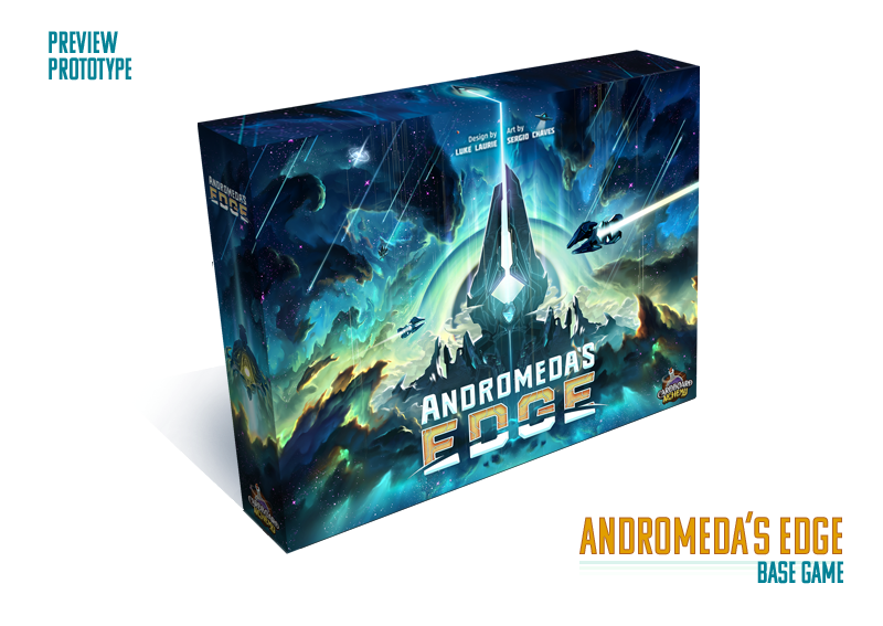 Andromeda's Edge FR - Jeu De Société Lucky Duck Games - Gestion 2-4 Joueurs - Neuf