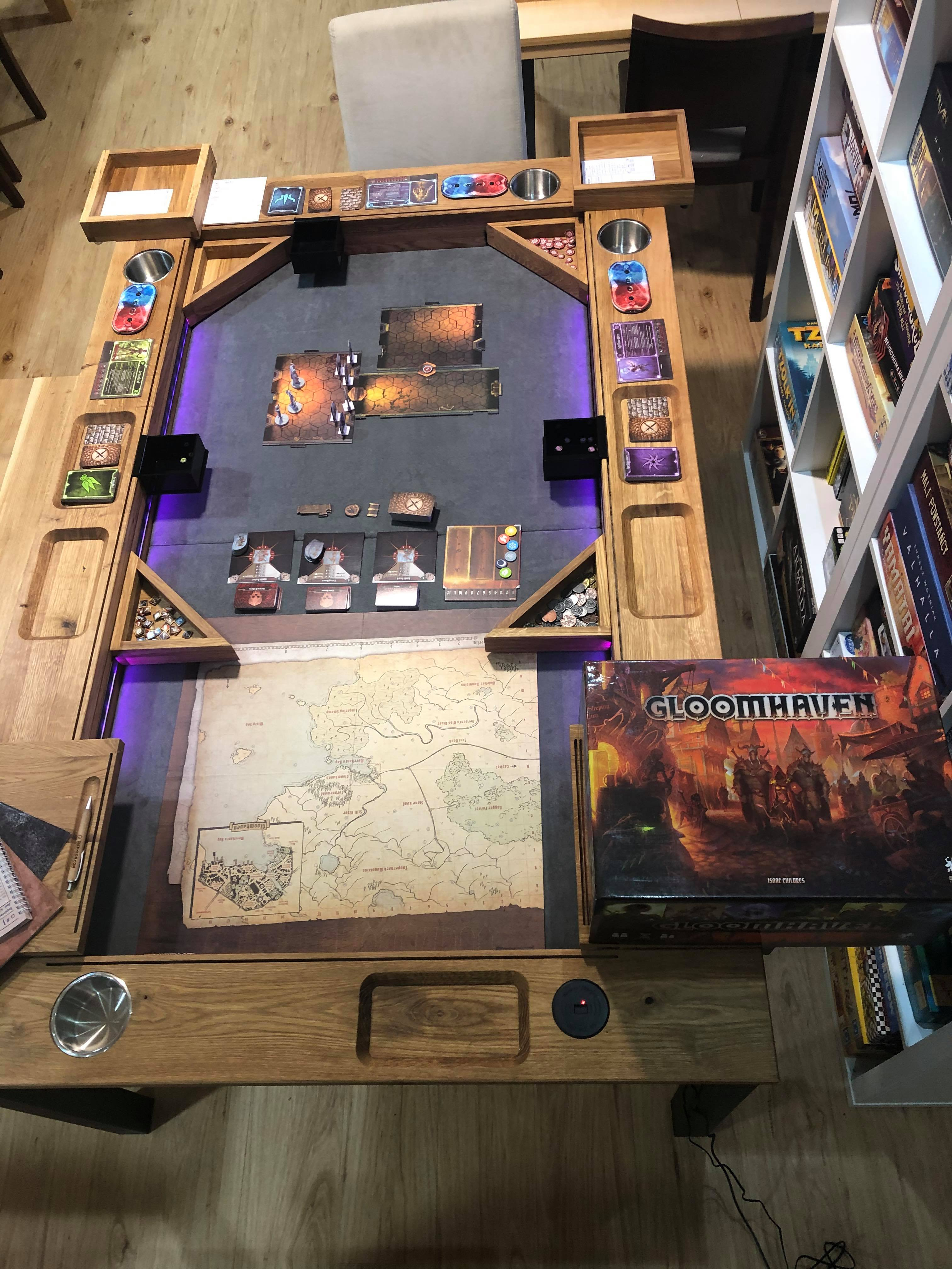 The Bristol Plus - Gaming and Dining Table by Geeknson Team - The Bristol  Narrow Warlord Table Pledge Tier - Gamefound