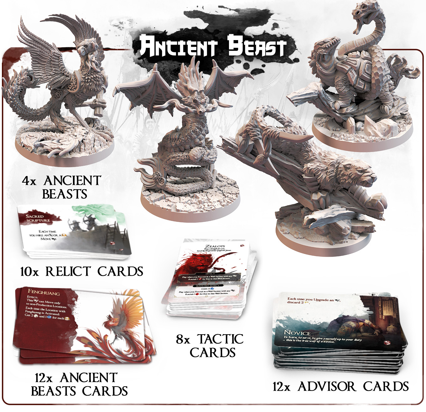 The Great Wall Reprint by Awaken Realms - [Sundrop] Ancient Beasts 