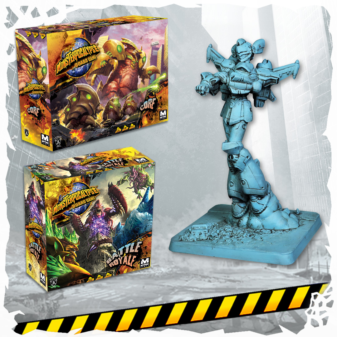 Monsterpocalypse Board Game by Mythic Games - Smasher/Crusher Shade -  Gamefound