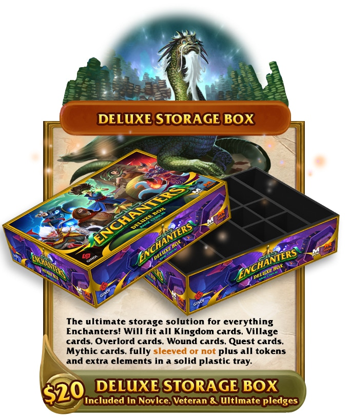 Enchanters: East Quest by Mythic Games - Deluxe Storage Box - Gamefound