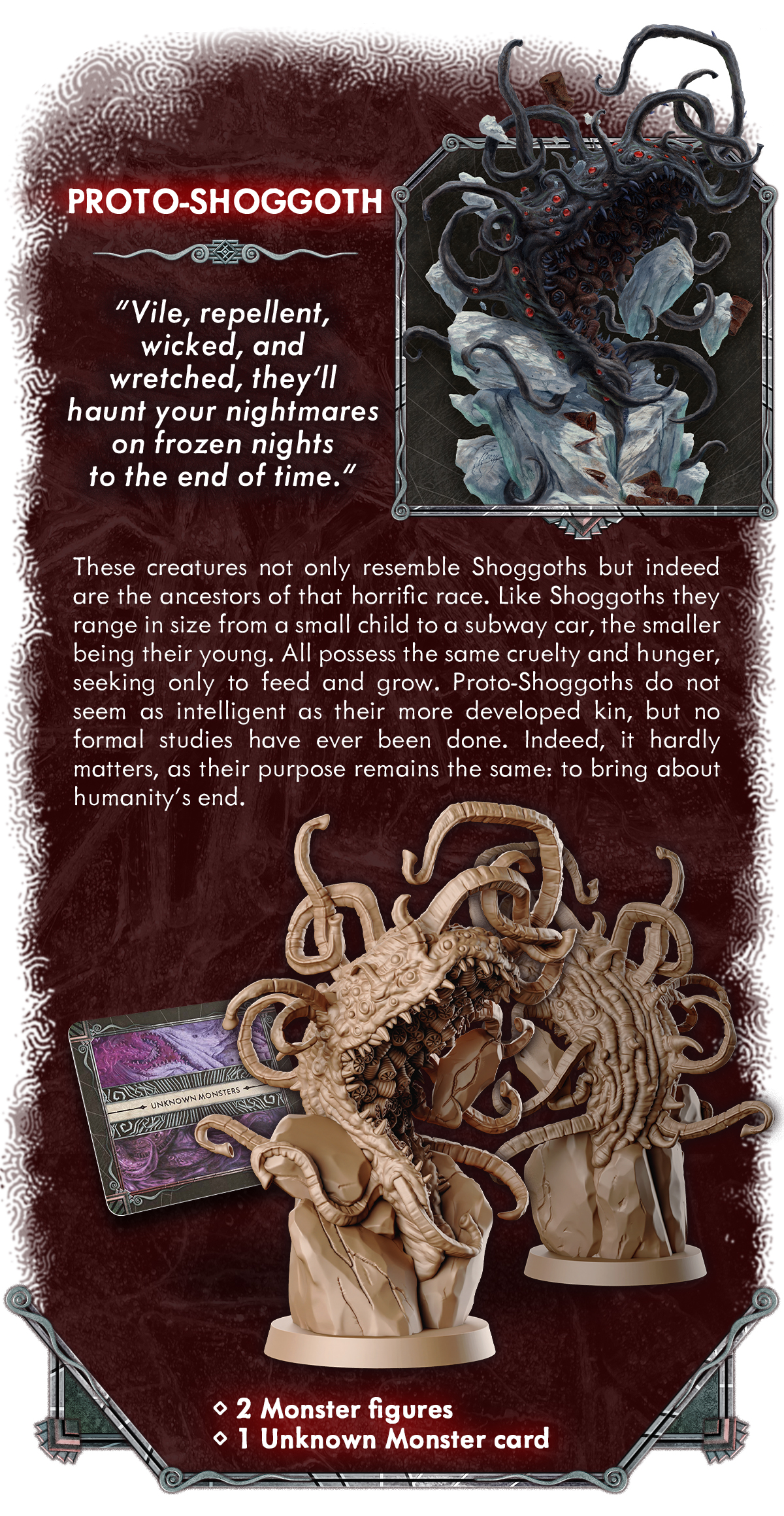 Cthulhu: Death May Die - Forbidden Reaches by asmodee North America - The  Cultists and Monsters of Forbidden Reaches - Gamefound