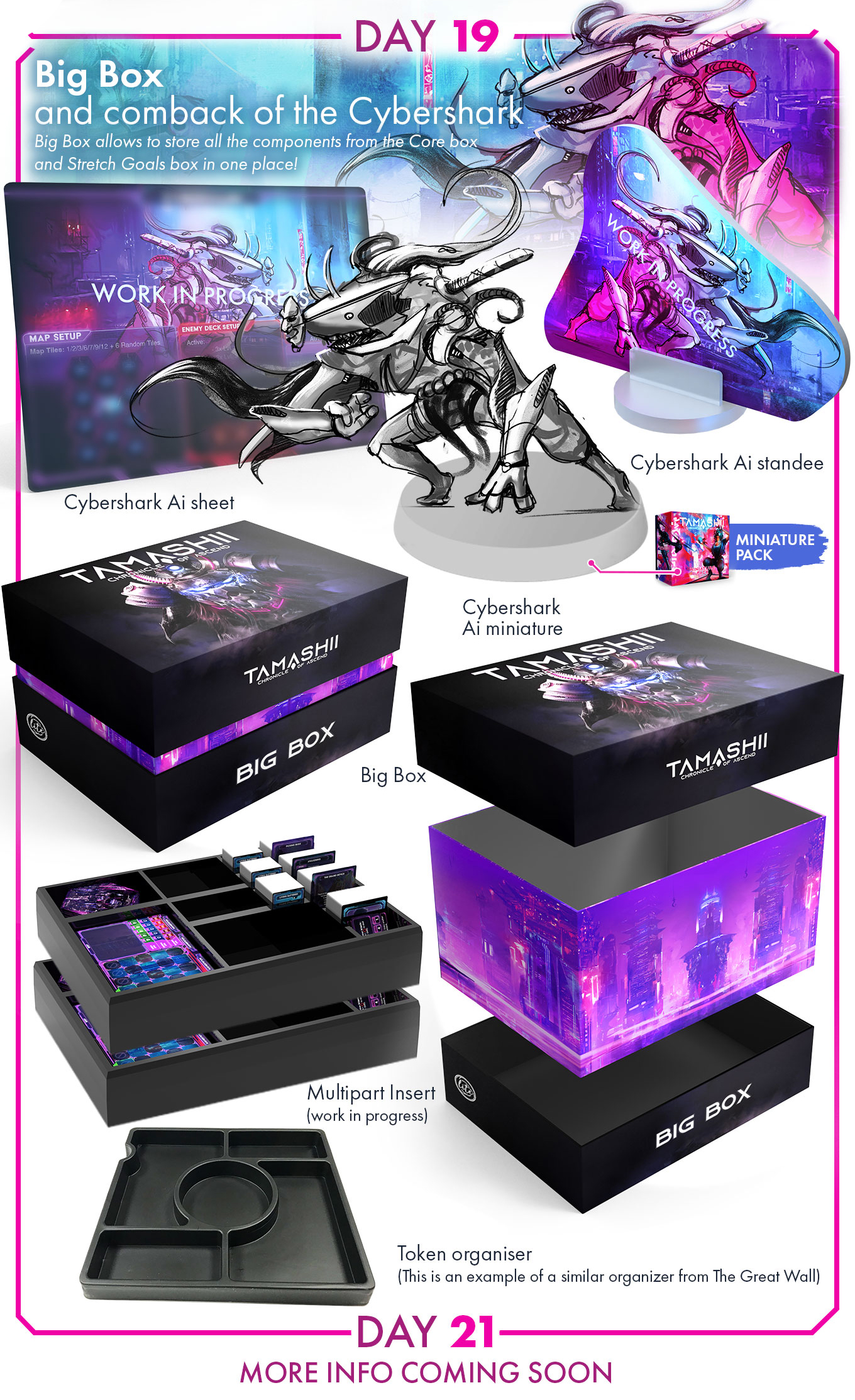 Awaken Realms Tamashii: Catie’s Diary Miniaturen – Erweiterung Für Sci-Fi-Strategiespiel