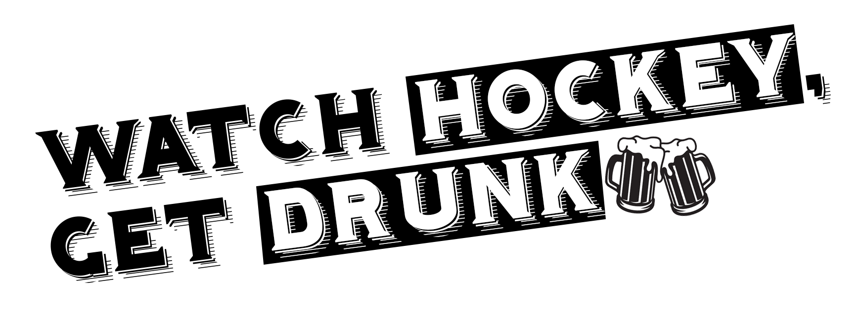 Watch Hockey, Get Drunk - The Live Hockey Drinking Game – Falling Whale  Games