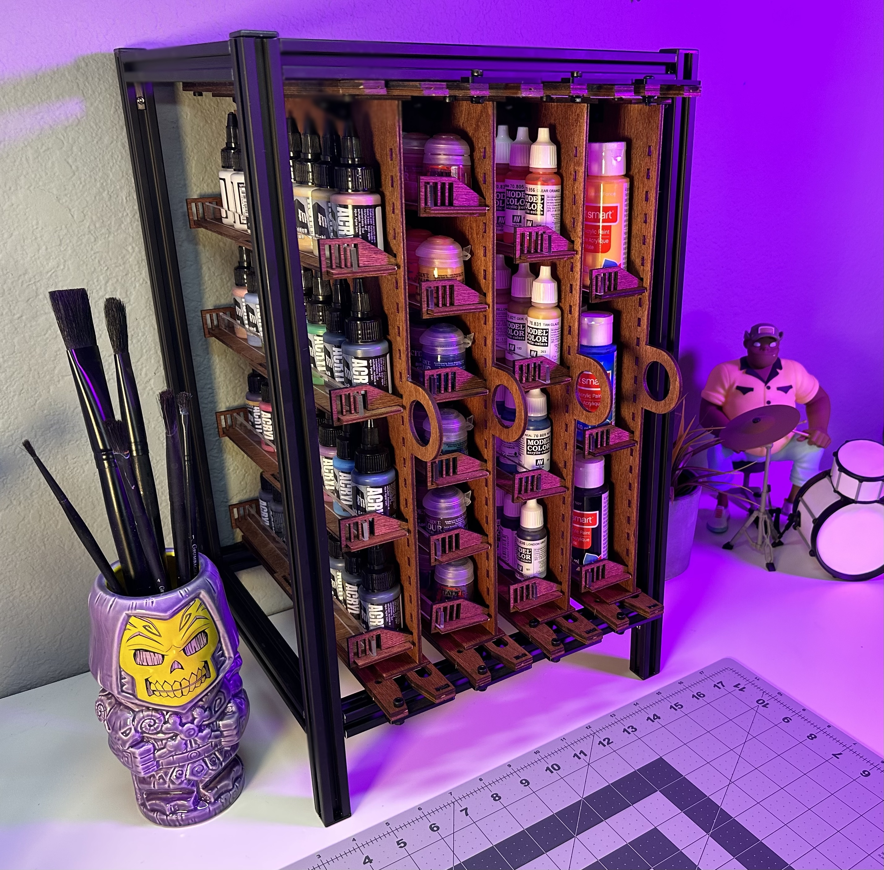 MIXRACK Modular Paint Storage and Hobby Workstation by Grim Rabbit ...