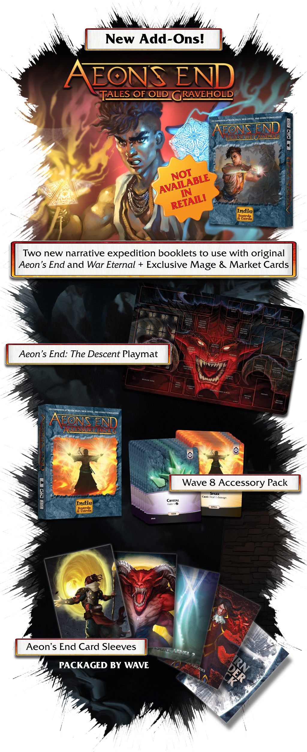 Aeon's End: The Descent by Indie Boards and Cards - Gamefound