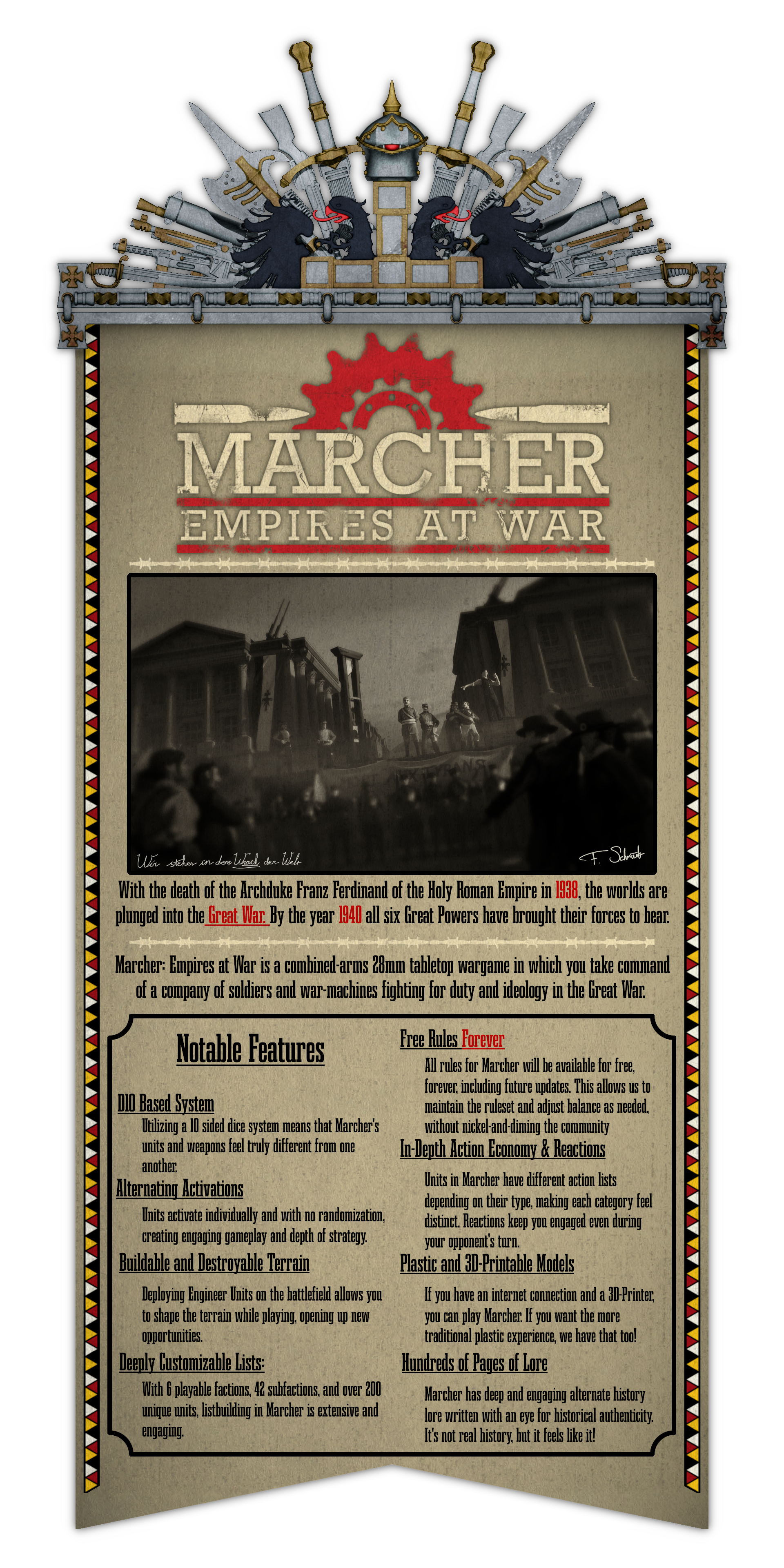 Marcher: Empires at War First Edition by Golden Dragon Games Inc ...