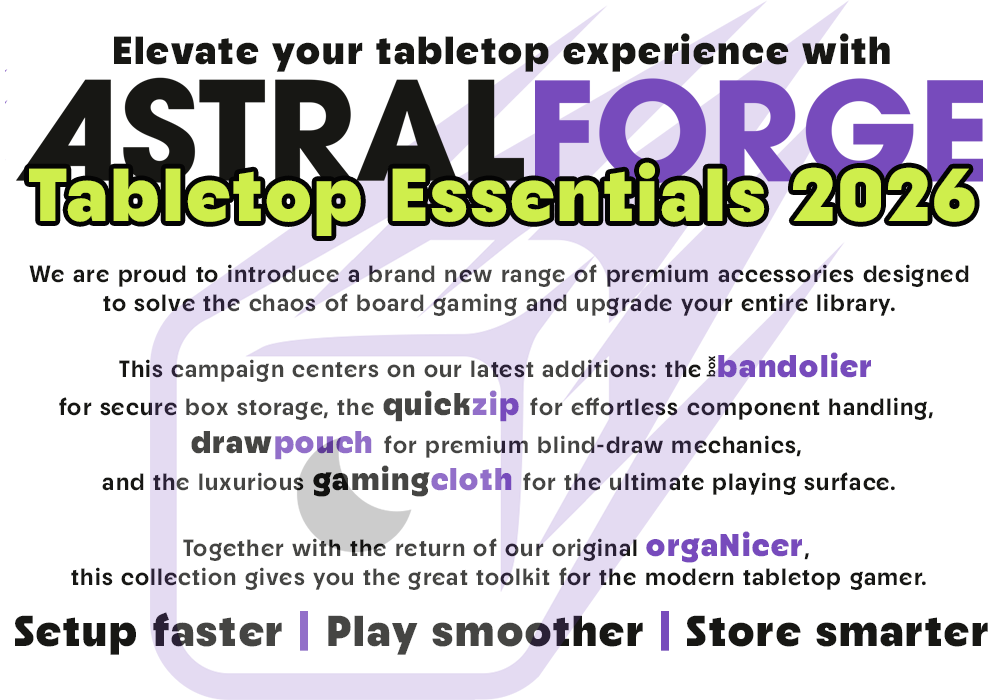 Astral Forge: Tabletop Essentials 2026 by Astral Forge - Gamefound