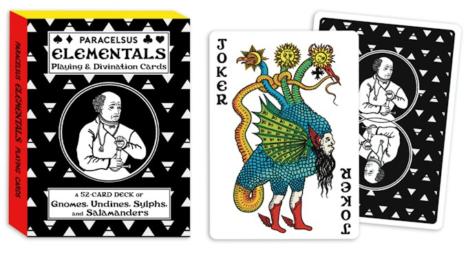 Paracelsus ELEMENTALS Deck-Use for card games, divination, or for D&D ...