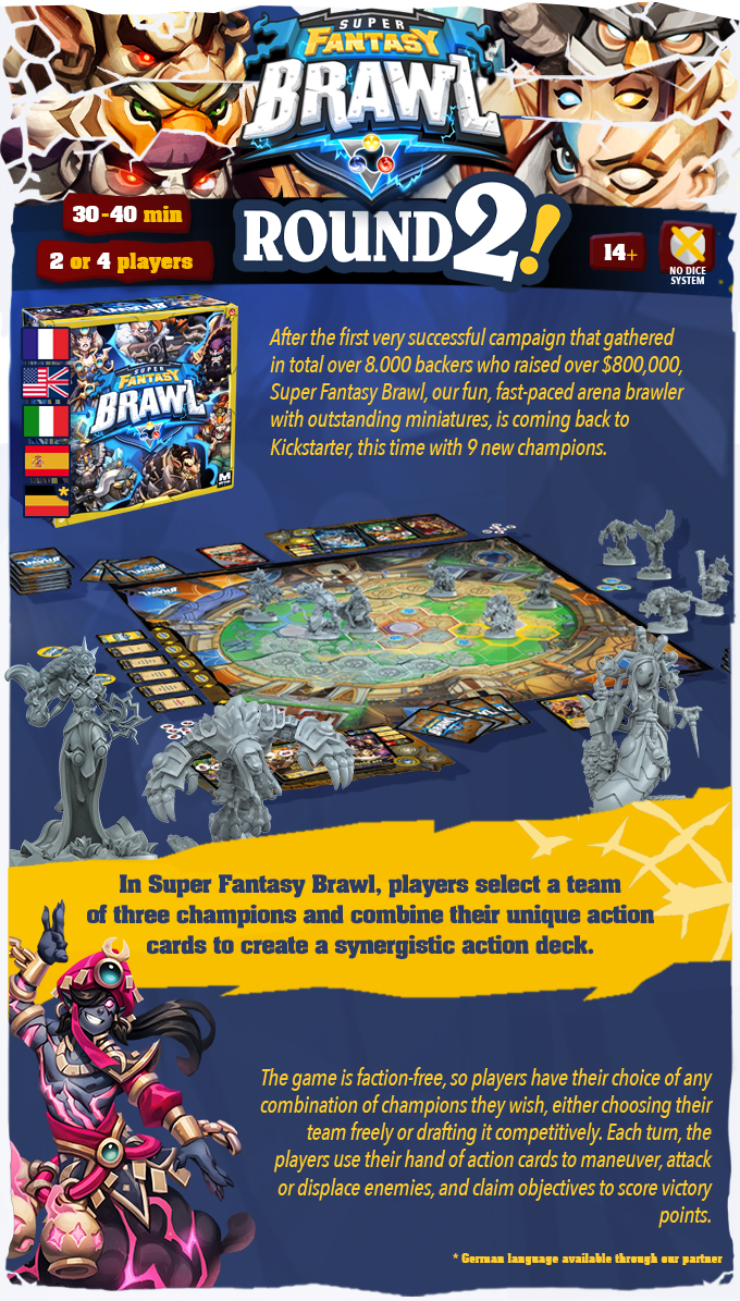 Super Fantasy Brawl by Mythic Games, Inc. — Kickstarter