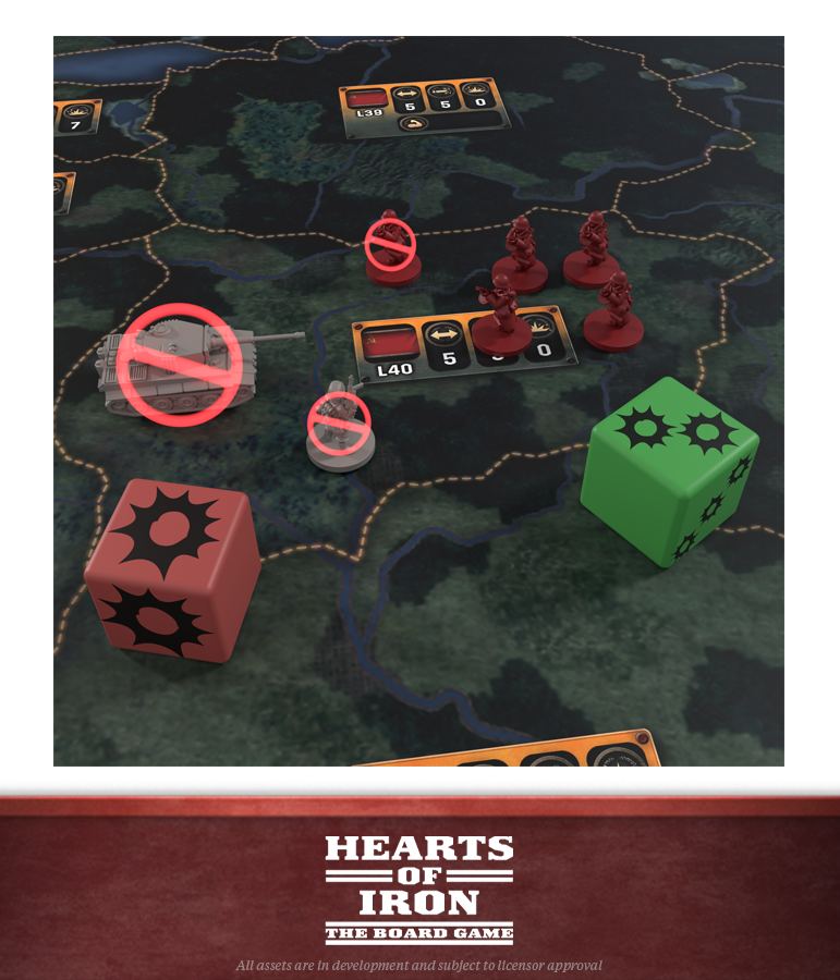 Hearts of Iron: The Board Game by Steamforged Games - Command