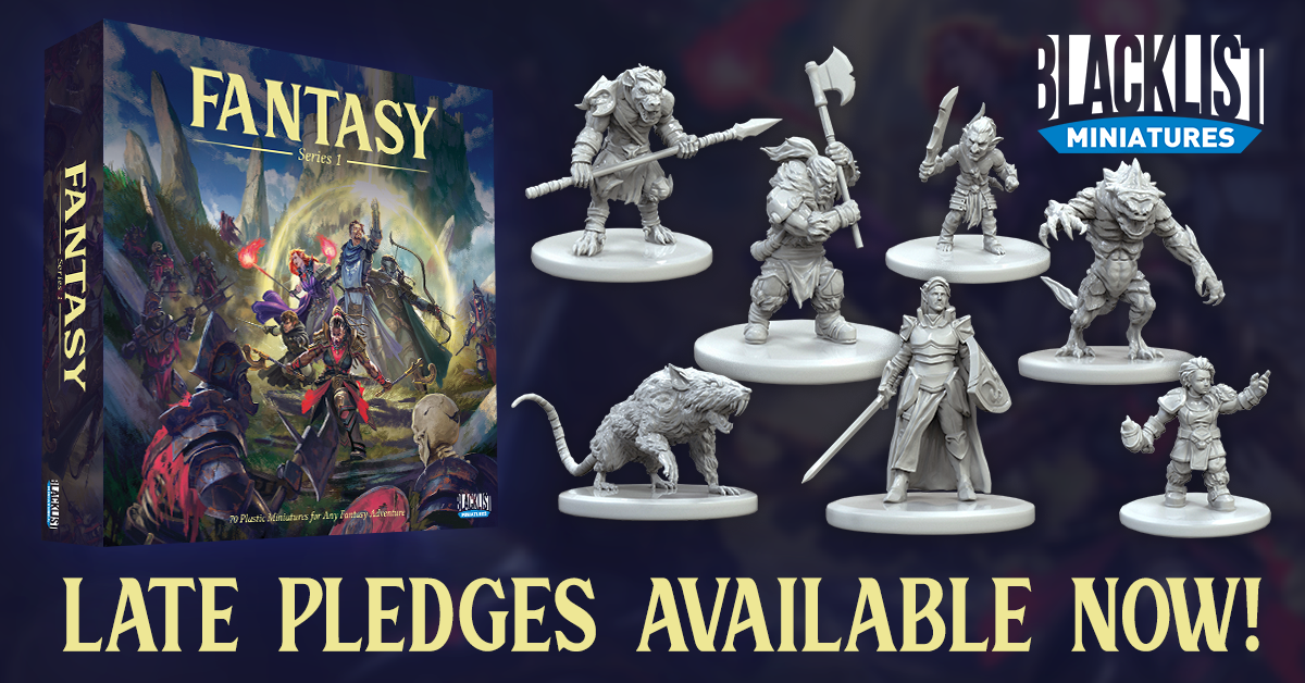 Blacklist Miniatures: Fantasy Series 1 by Blacklist Games LLC