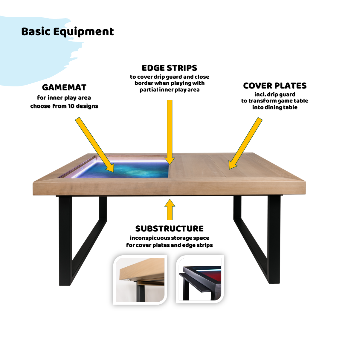 PlayMaxim: MAXIM Premium Board Game Table by Kapplex The Choice Of ...