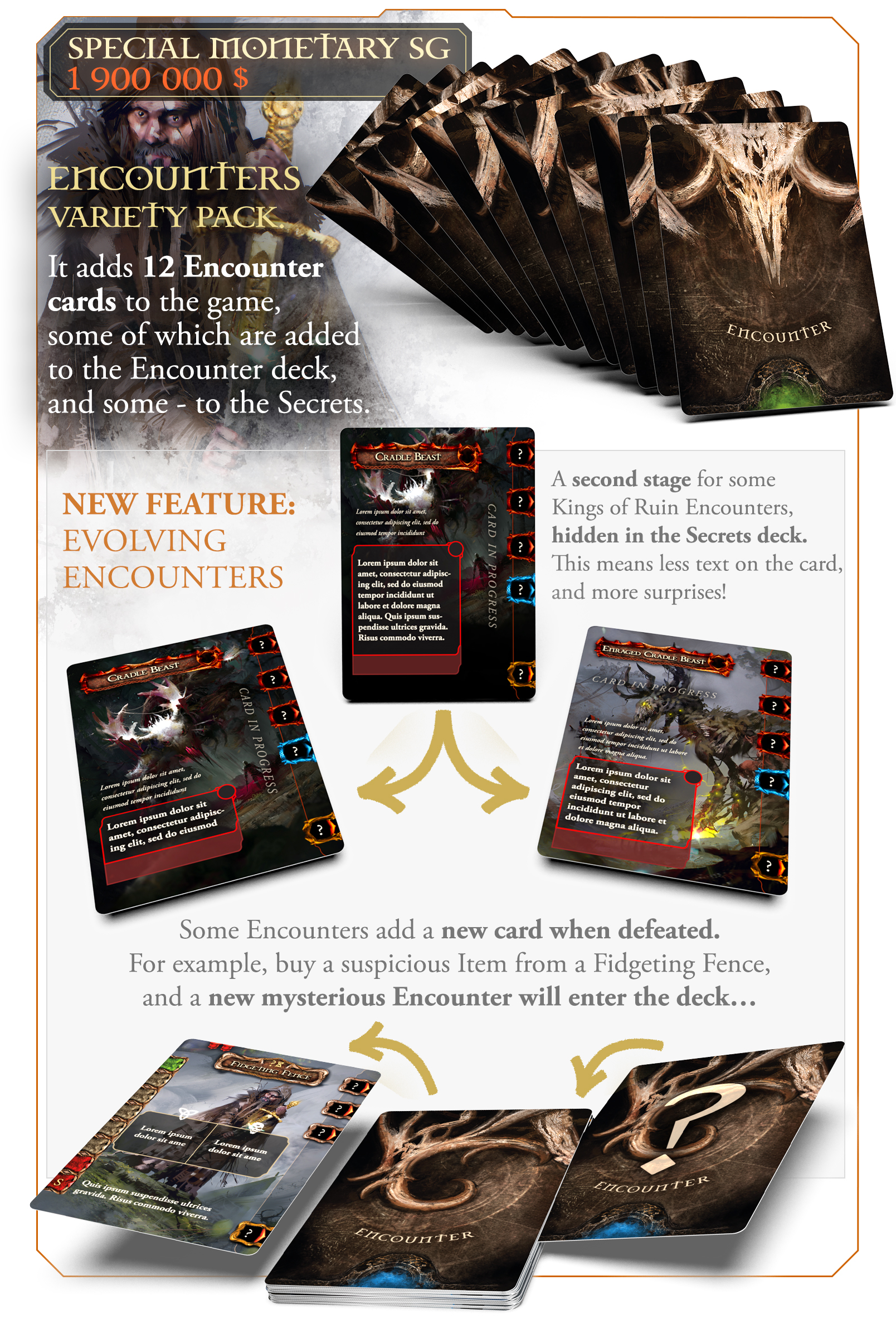 Awaken Realms Tainted Grail: Kings Of Ruin – Black Goat Miniatur-Erweiterung, Für 1–4 Spieler, Ab 14 Jahren