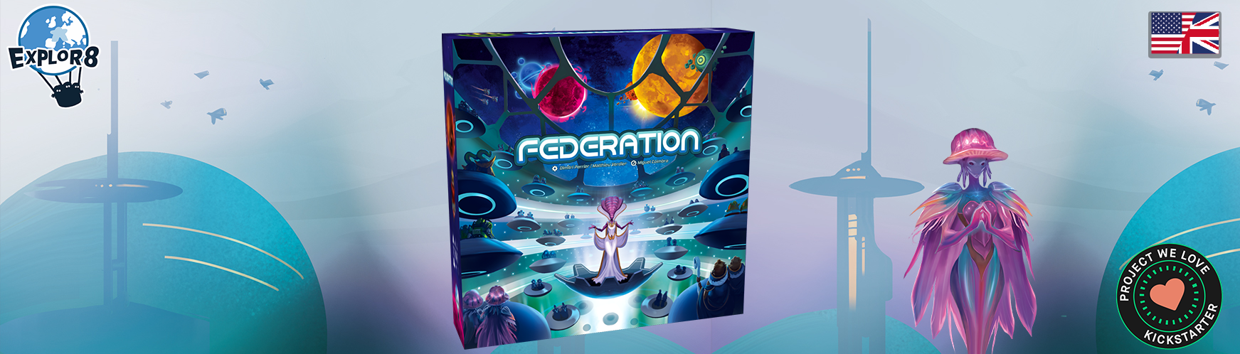 Federation - Boardgame by Explor8 - Gamefound