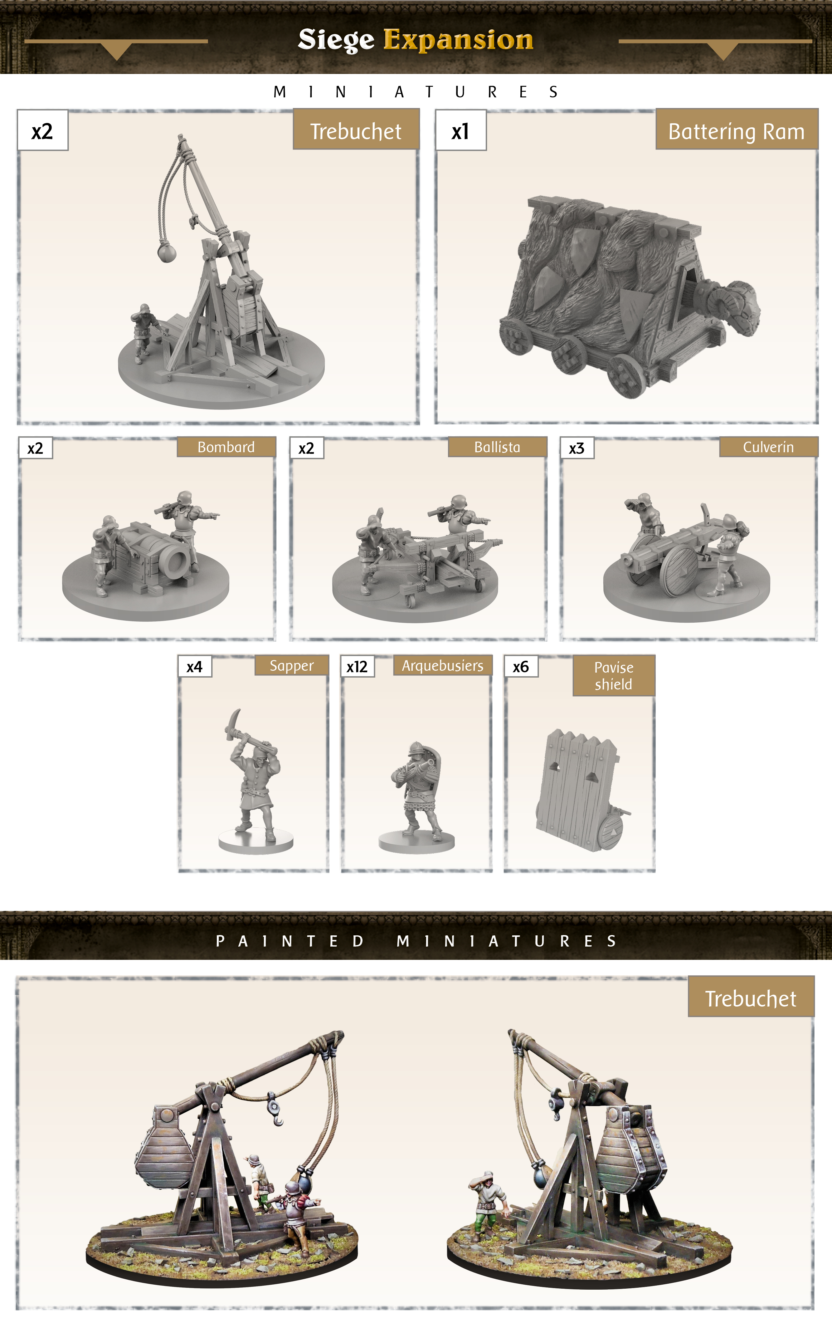 Lot De Jetons Pour Le Jeu "Time Of Legends: Joan Of Arc" - Occasion