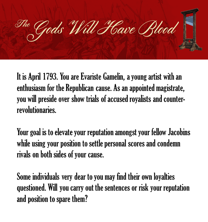 The Gods Will Have Blood by Lock Horns Games Gamefound