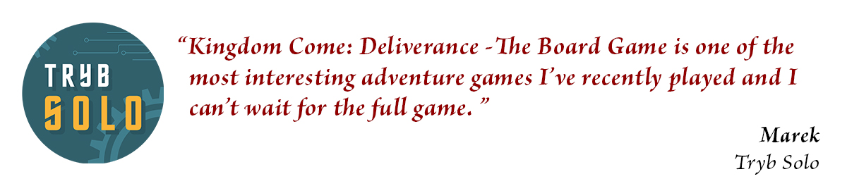 Kingdom Come: Deliverance - The Board Game By Boardcubator - Gamefound