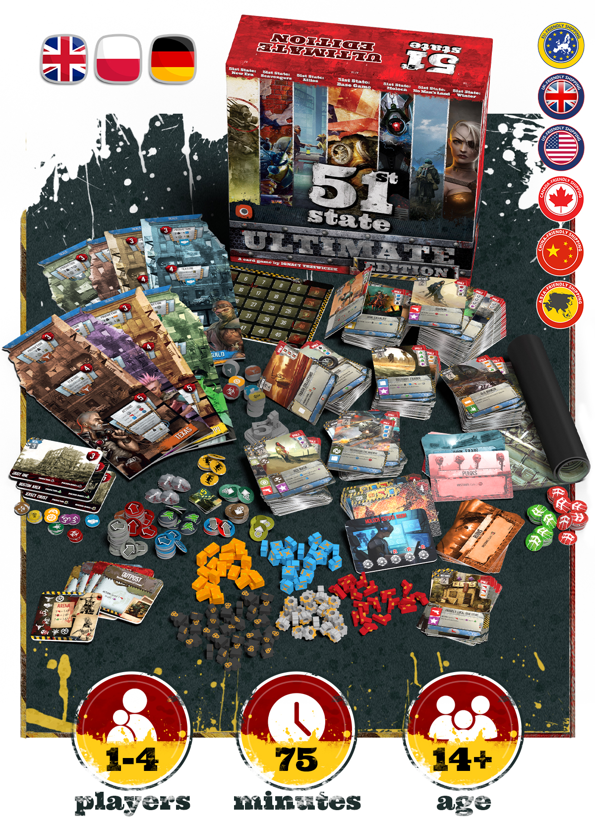 51st State Ultimate Edition By Portal Games Gamefound 2700