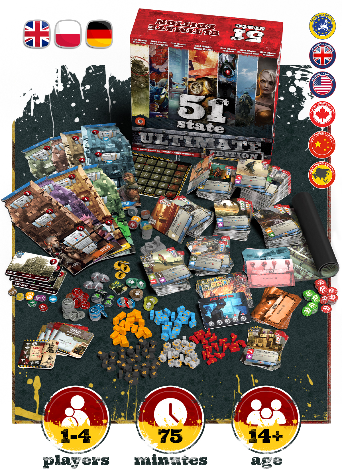 51st State Ultimate Edition By Portal Games Gamefound 8122