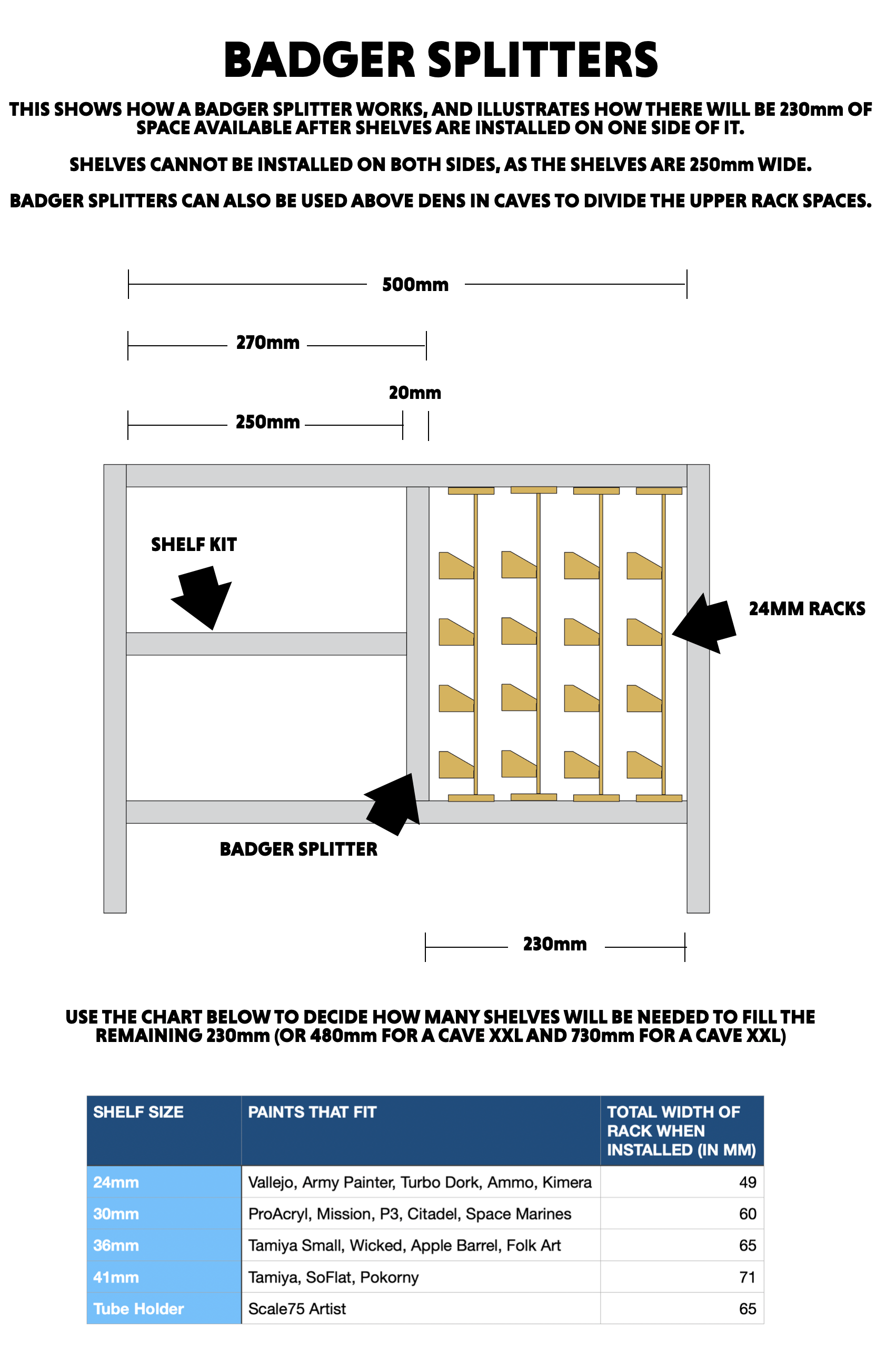 MIXRACK Modular Paint Storage and Hobby Workstation by Grim Rabbit ...