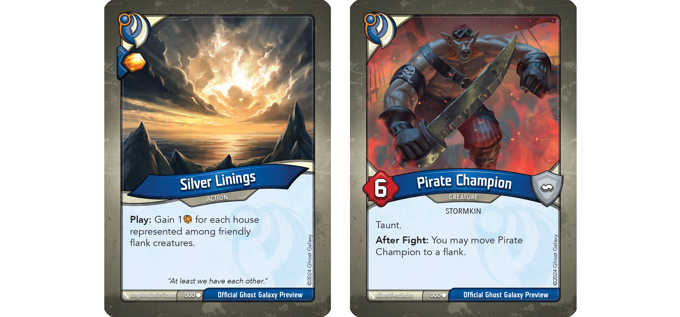 Æmber Skies by Ghost Galaxy Introducing House Skyborn Gamefound