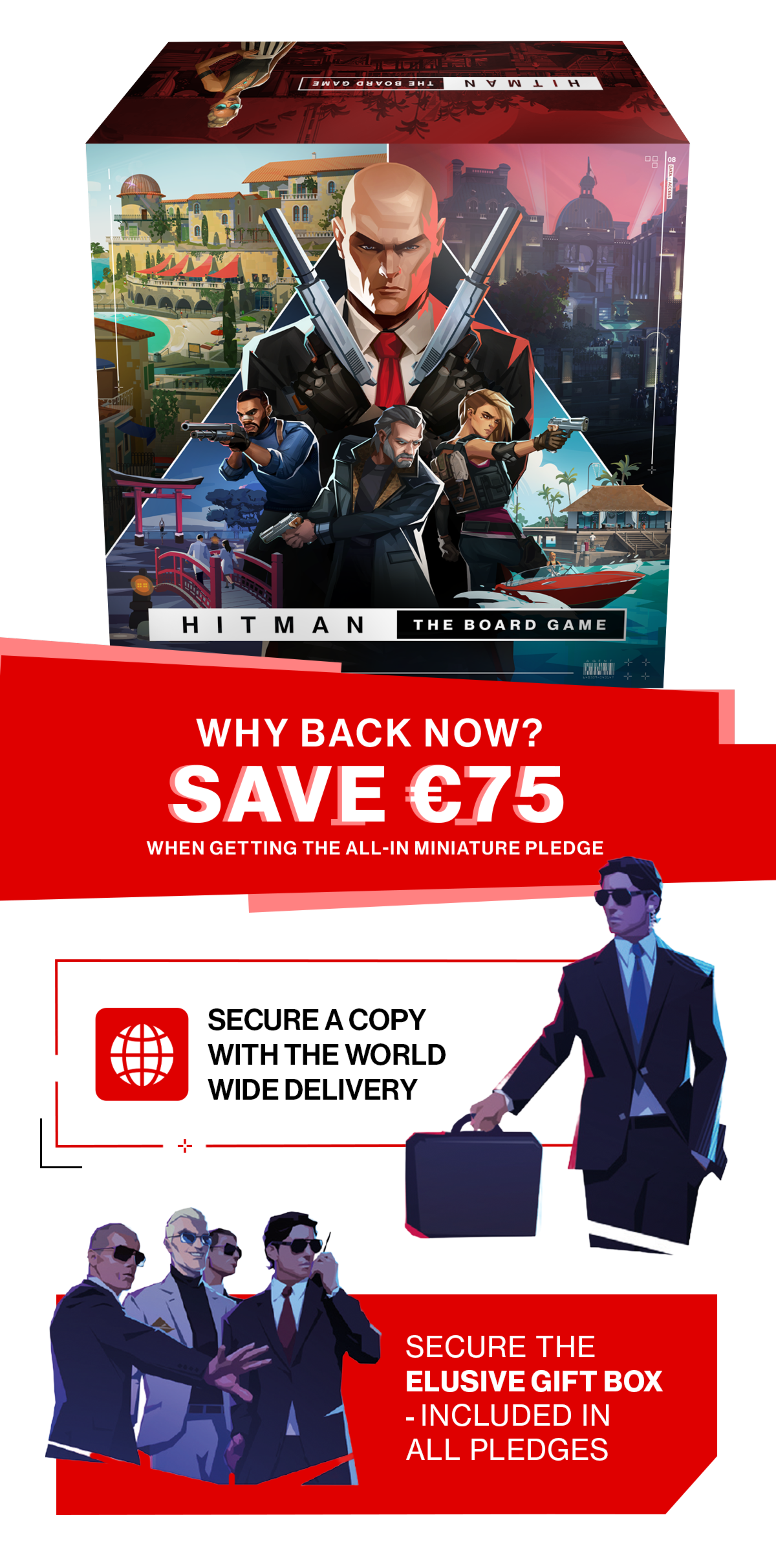 Hitman: The Board Game by MOOD Publishing - Gamefound