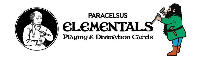 Paracelsus ELEMENTALS Deck-Use for card games, divination, or for D&D ...