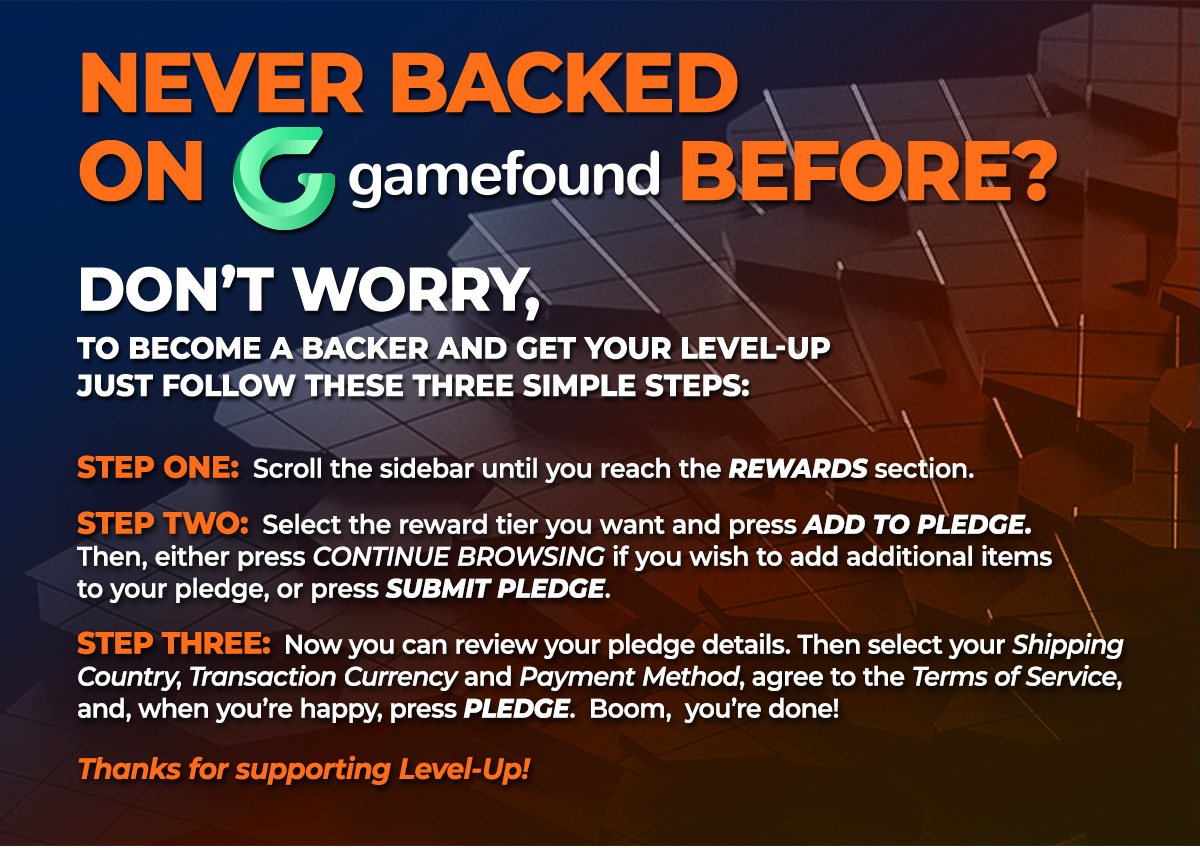 Level Up Evolved by Spidermind Games Gamefound