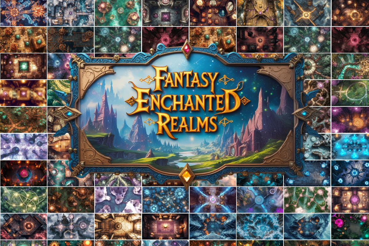 Rpg Map Pack Forest Battle Map Pack – 720 RPG Maps by Agnesagraphic - Gamefound