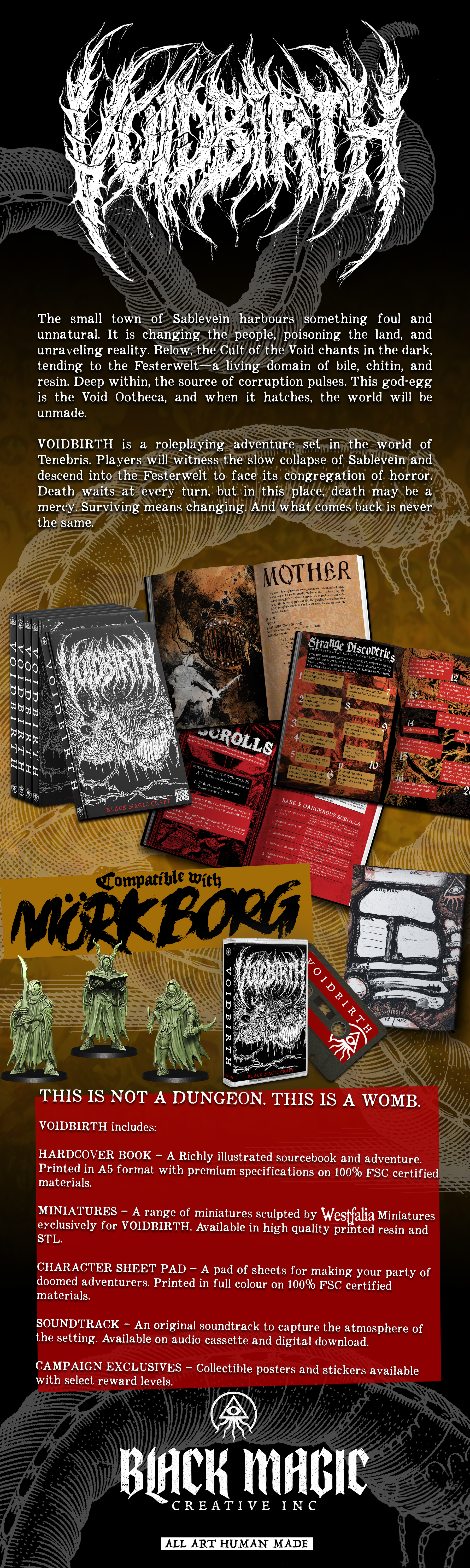 VOIDBIRTH by Black Magic Creative Inc. - Gamefound