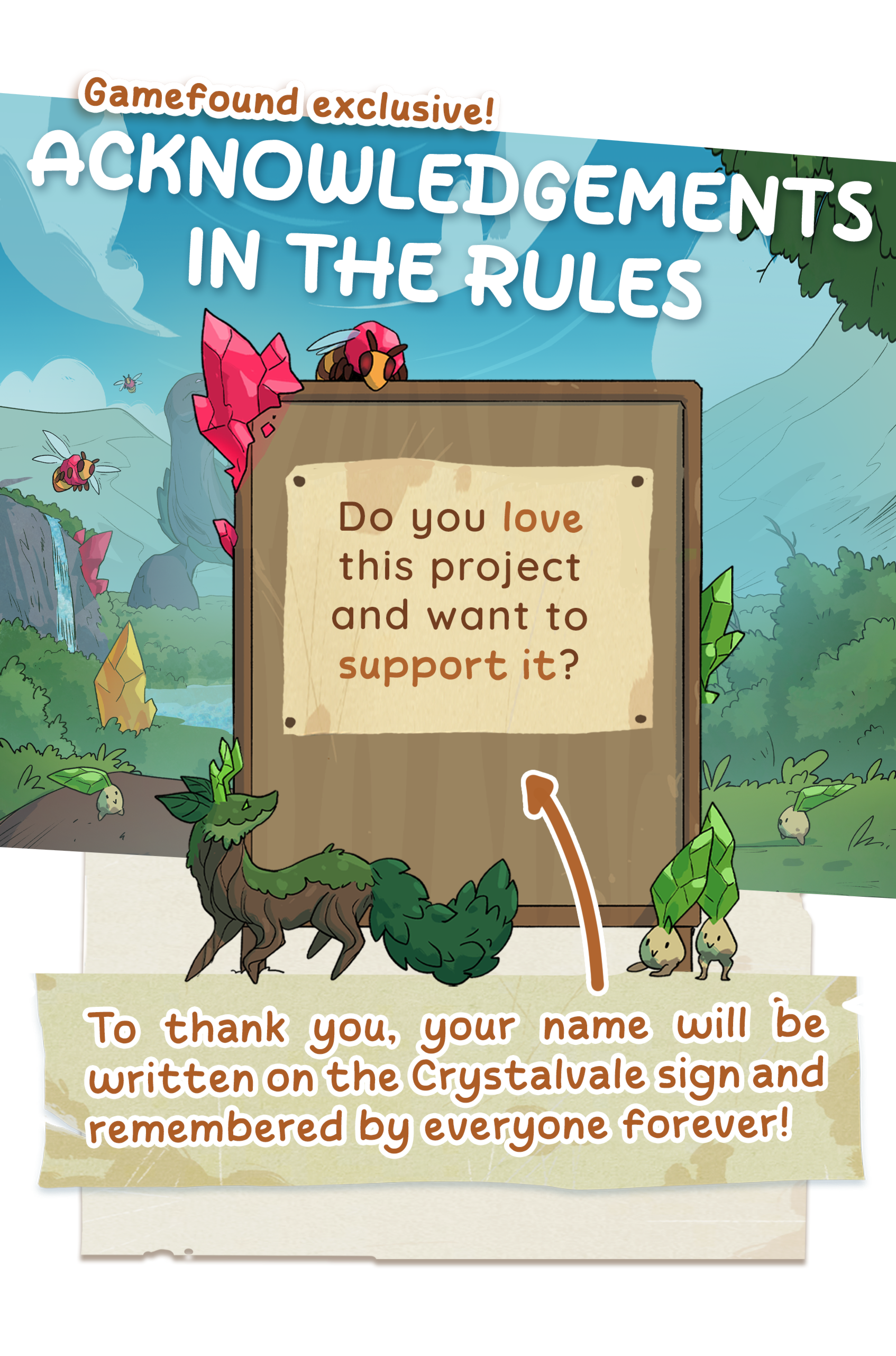 Acknowledgments in rules