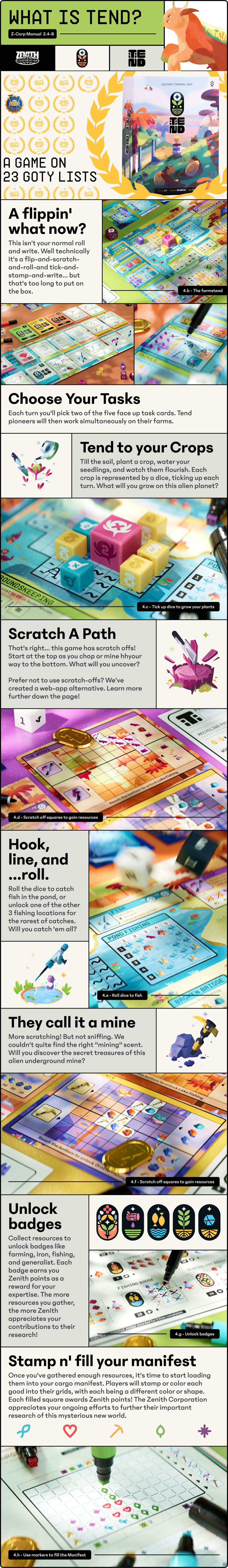 Tend: Hive & Cellar Expansions by IV Studio - Gamefound