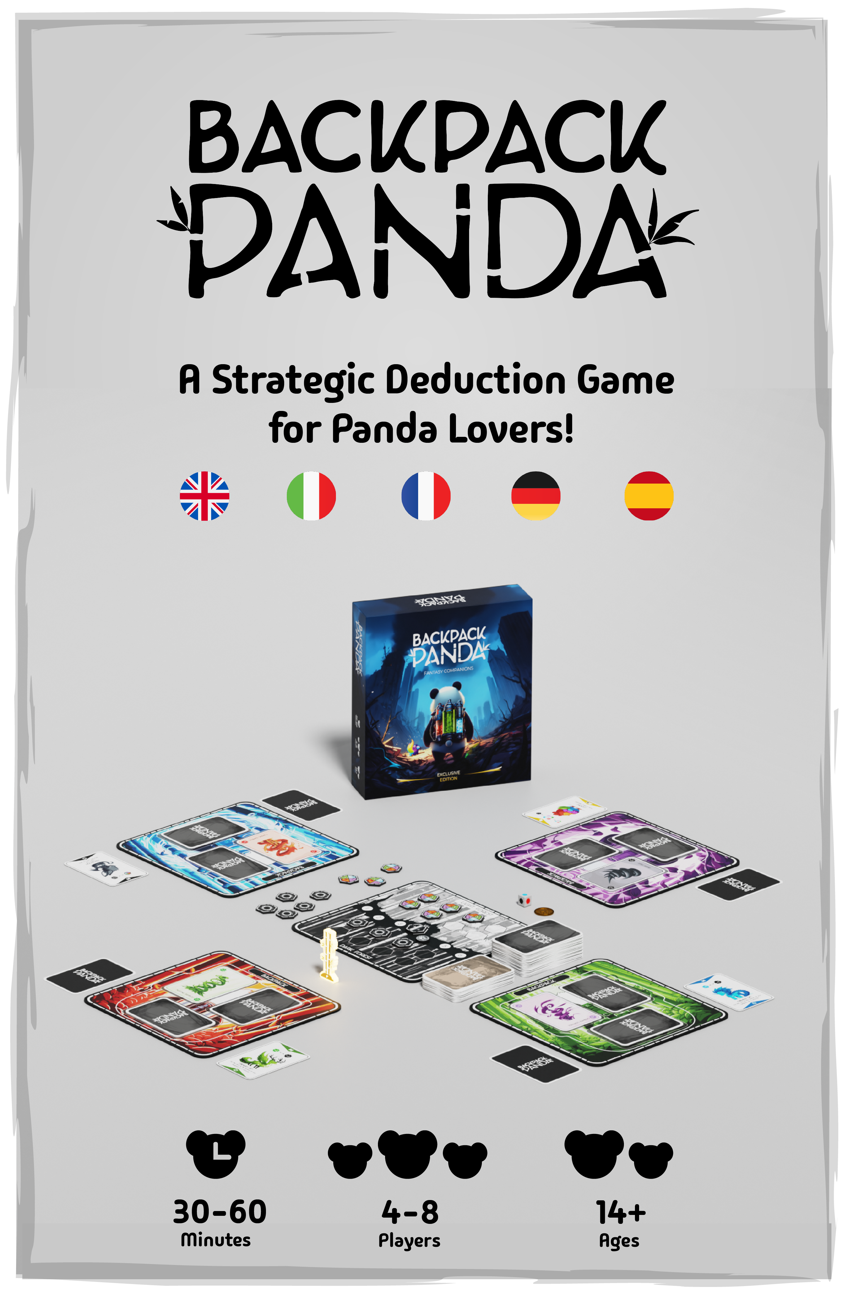 Backpack Panda by bpkgames - Gamefound