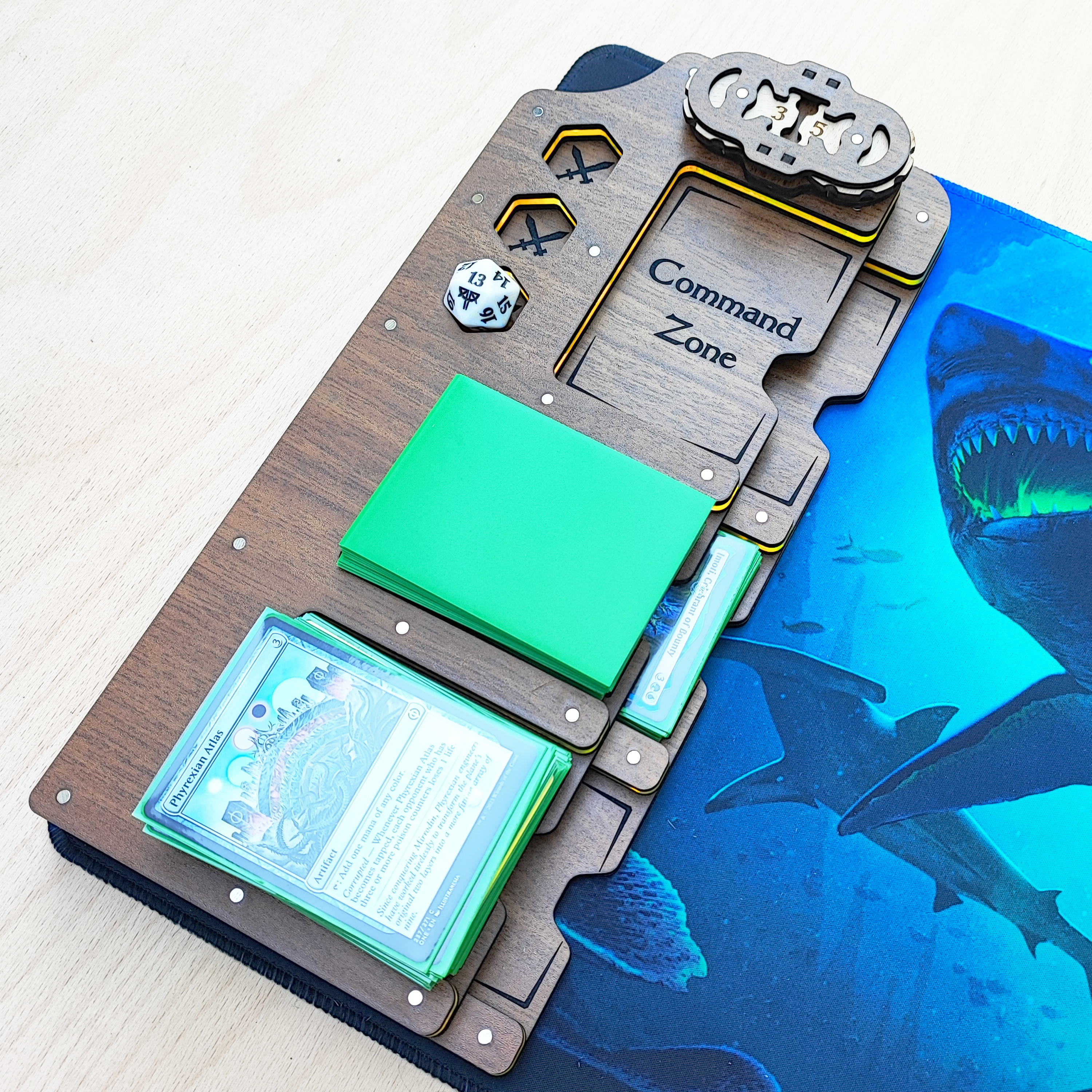 MTG deck tray by SPEARHEAD CRAFTS - Gamefound