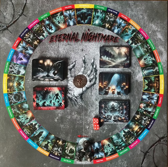 Eternal Nightmare Game Board