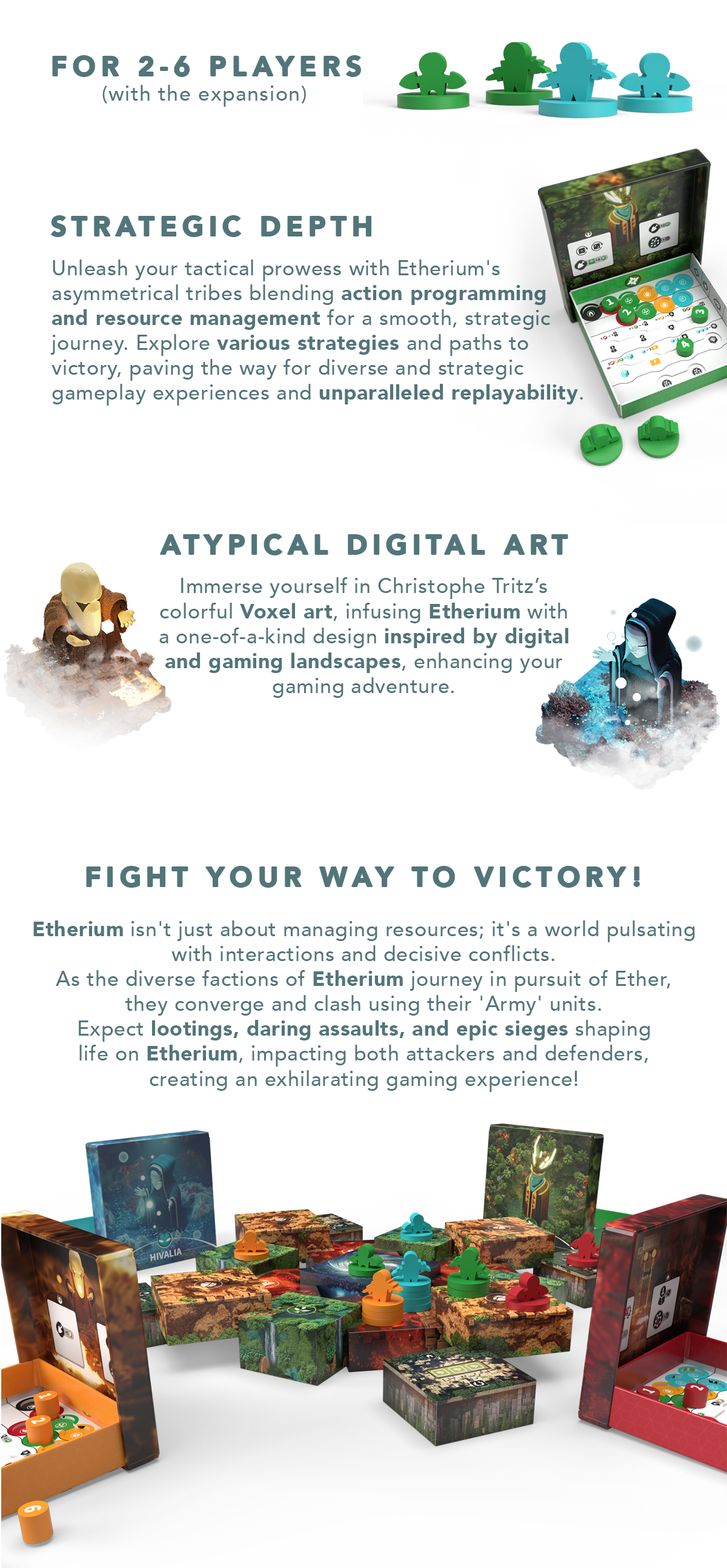 Etherium | Experience Victory in a 3D Realm of Strategy! by Les Éditions du  Crapaud Céleste - Gamefound