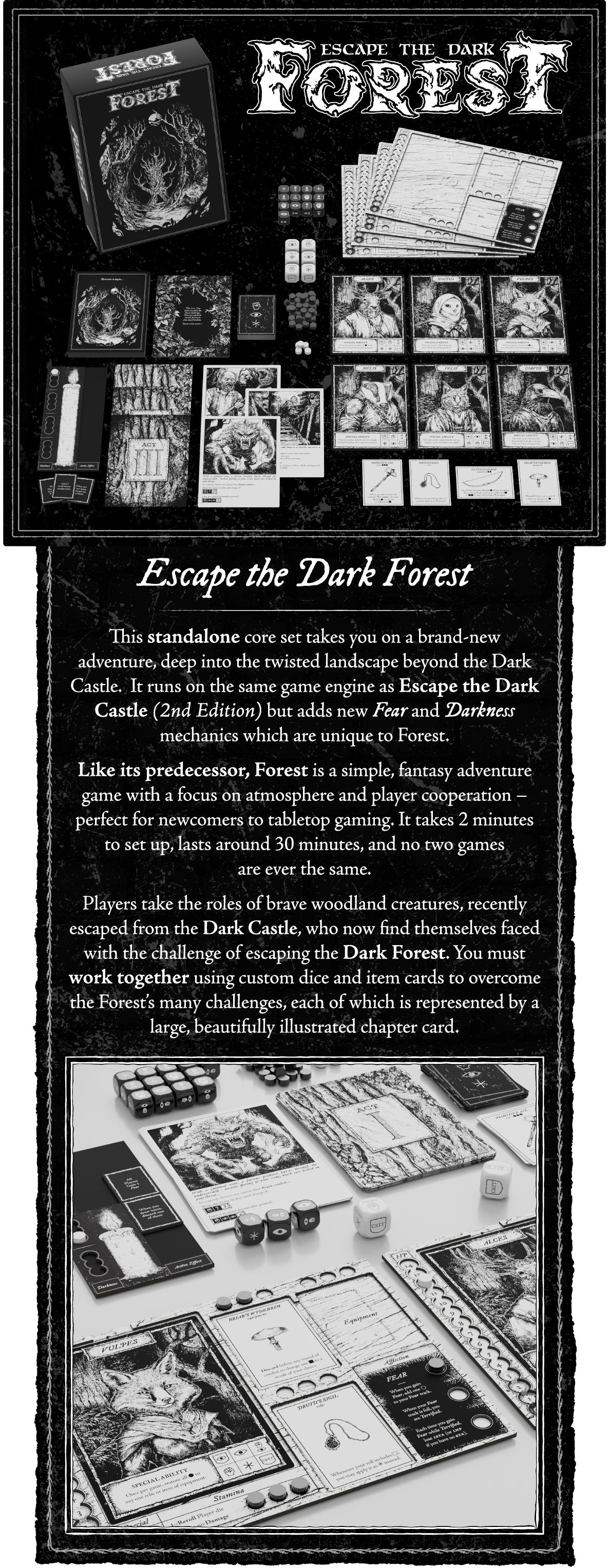 Ludistri Escape The Dark Sector: Gioco da Tavolo con Elementi Legacy, Età: 14+, Numero di Giocatori: 1-4, Durata di una Partita: 30 min