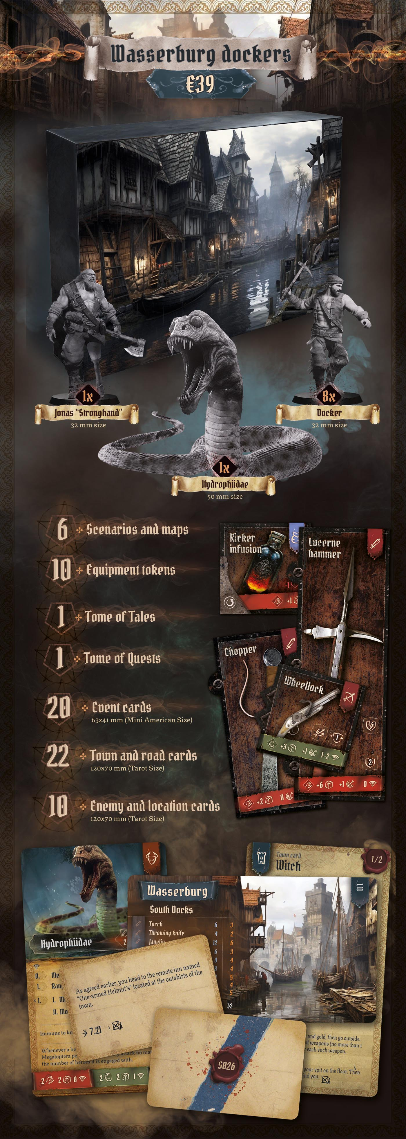 The Hunters A. D. 1492 by Officina Monstrorum Allin pledge, King pledge and Wasserburg