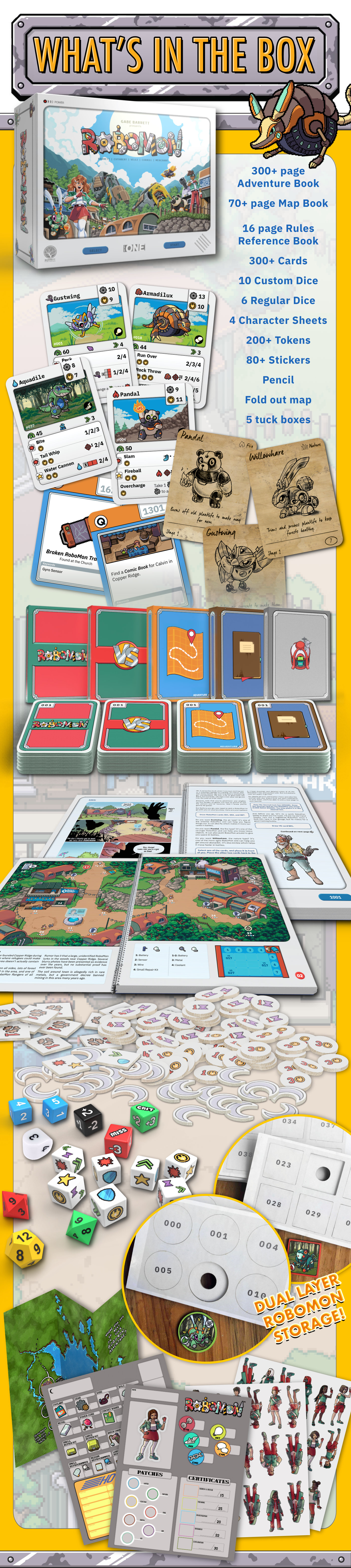 RoboMon | The Tabletop Adventure! by Gabe-Barrett - RoboMon