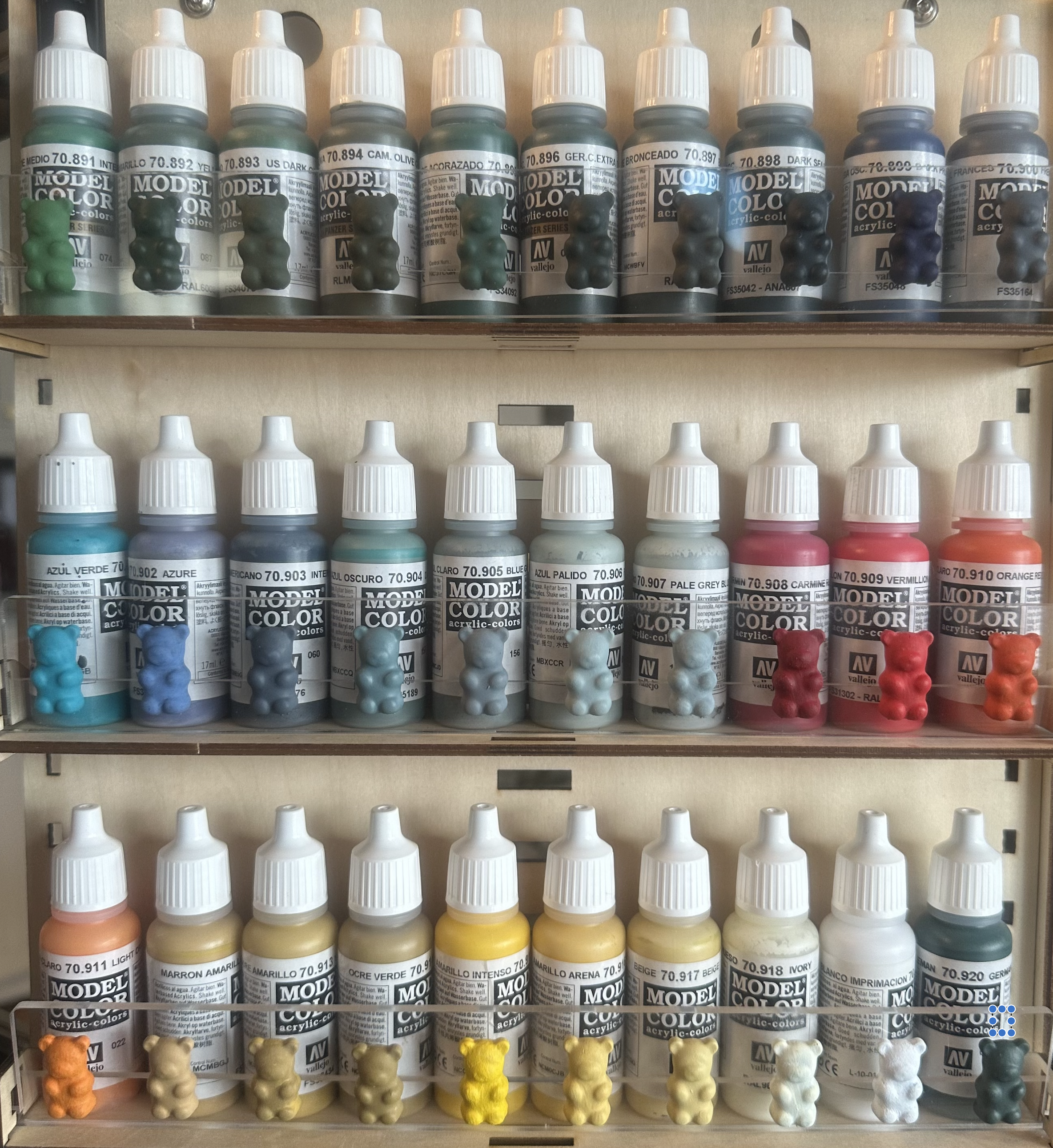 MIXRACK Modular Paint Storage and Hobby Workstation by Grim Rabbit ...