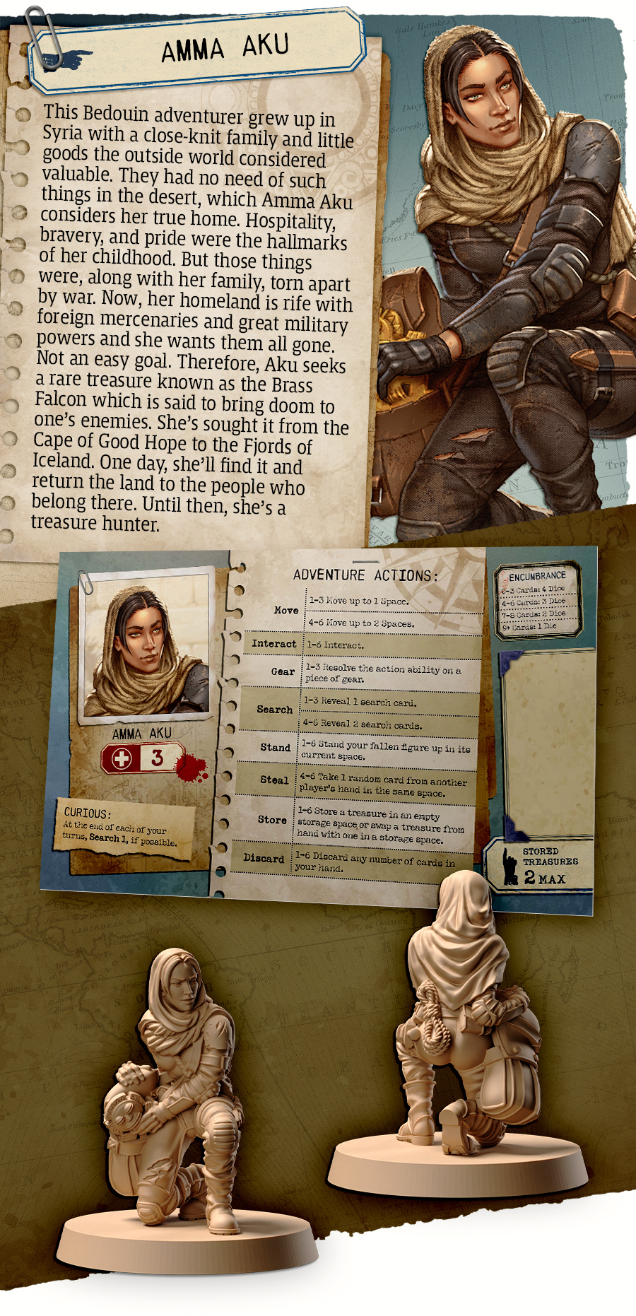 The Adventurers by CMON - Exclusives - Promo Characters and Gears ...