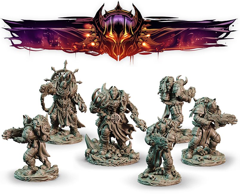 n*a様 Ravaged Star/WW40K CSM Army- 300+ m Ravaged Star: Armies Of