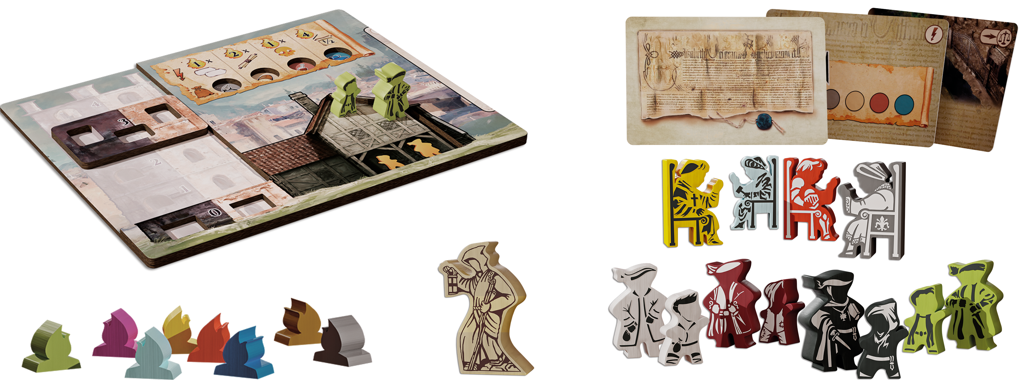 Inferno 1348 Deluxe & Inferno Deluxe Reprint by Red Mojo Games