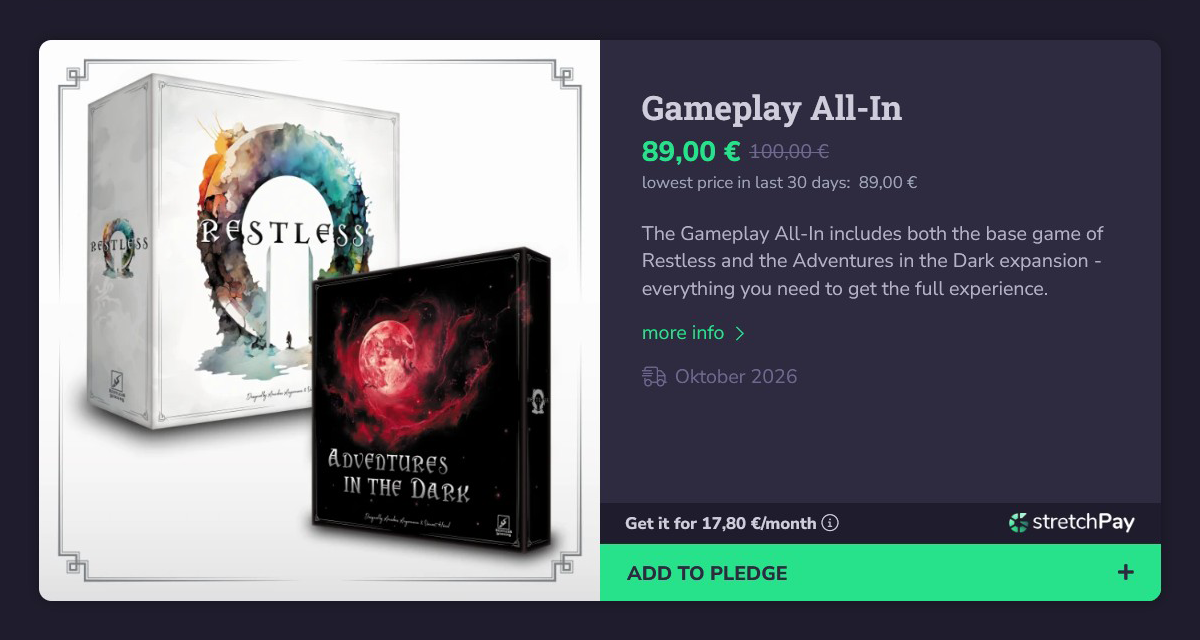 Restless by Restless Designs - Update #5 - Our Vision & Pledge Levels ...